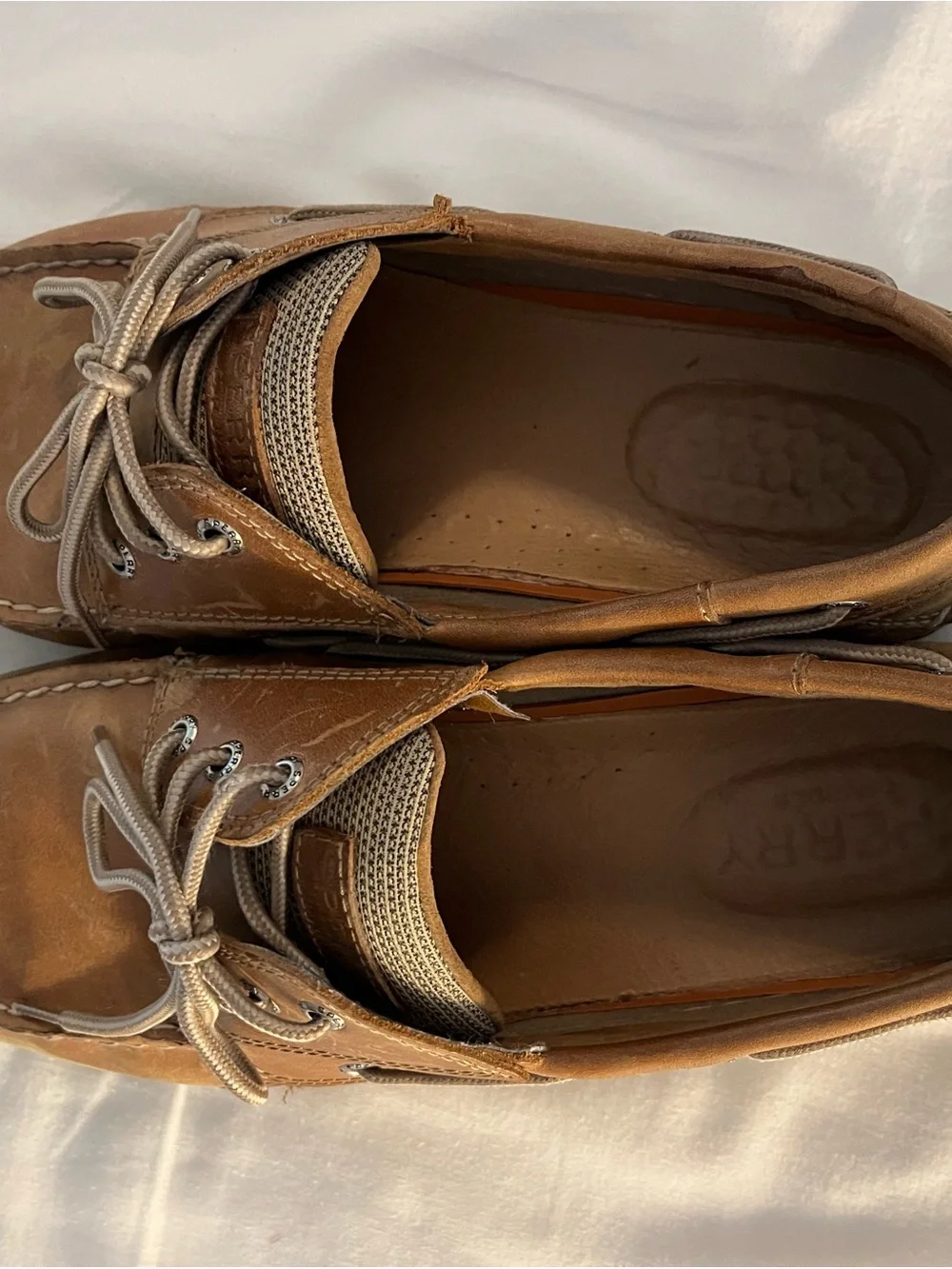 Sperry Brown Leather Classic 2-Eye Boat Shoes
